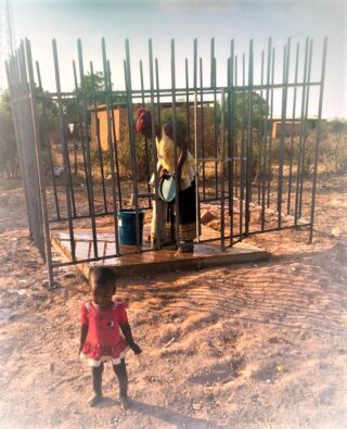 SPO Water well under construction